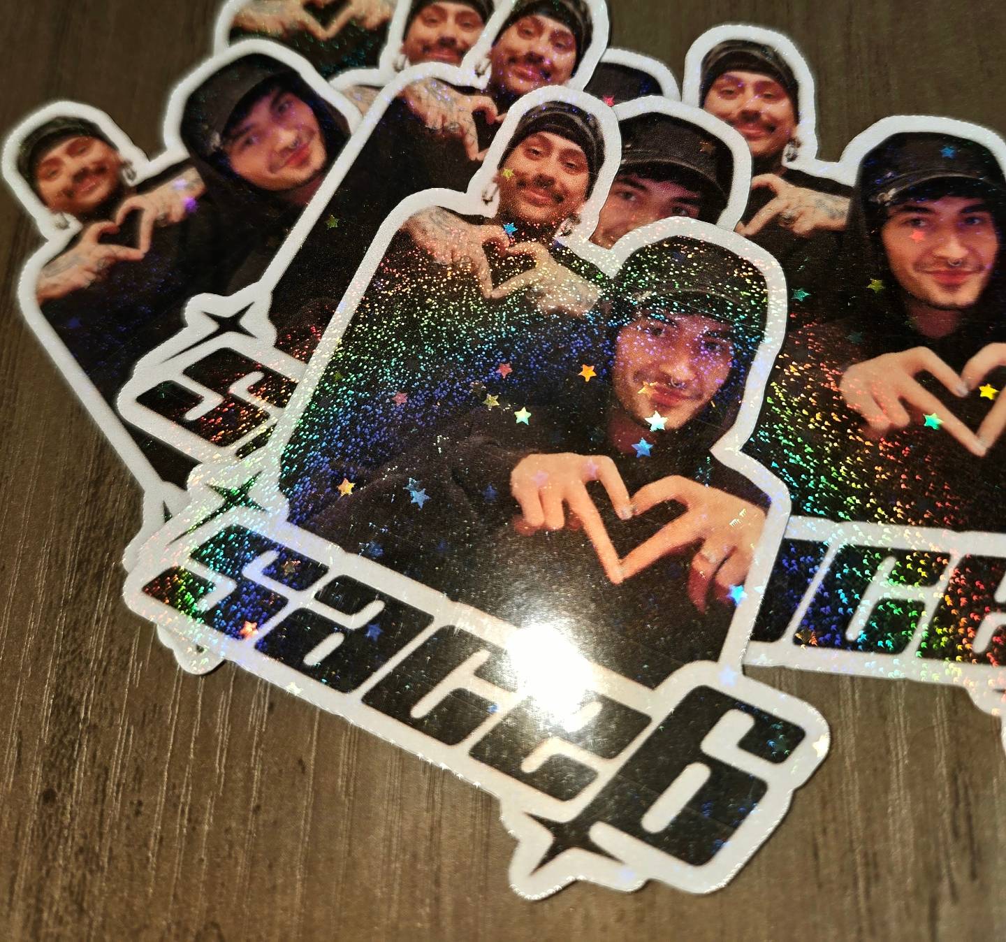 Past sticker work by Dread Crafted