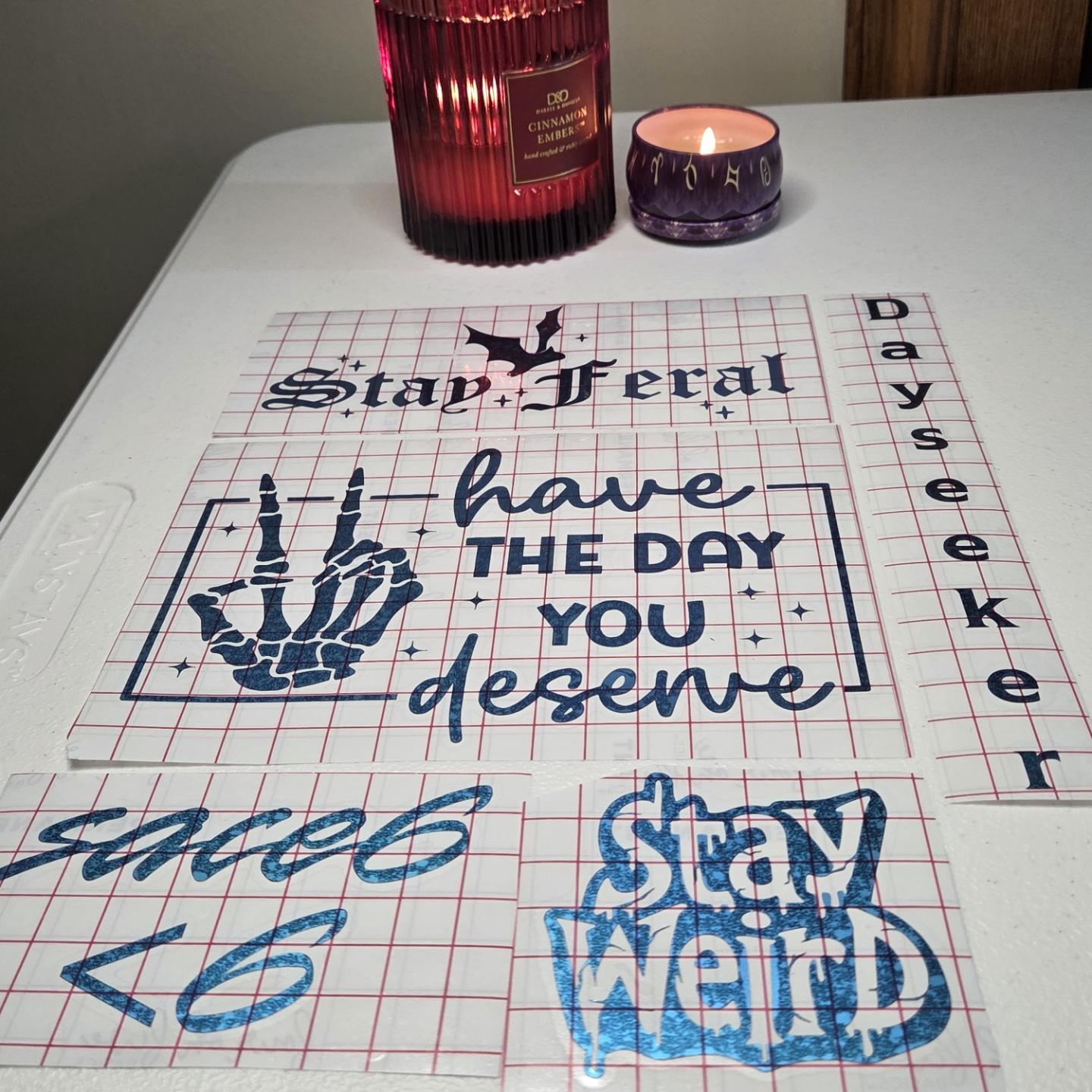 Past vinyl work by Dread Crafted